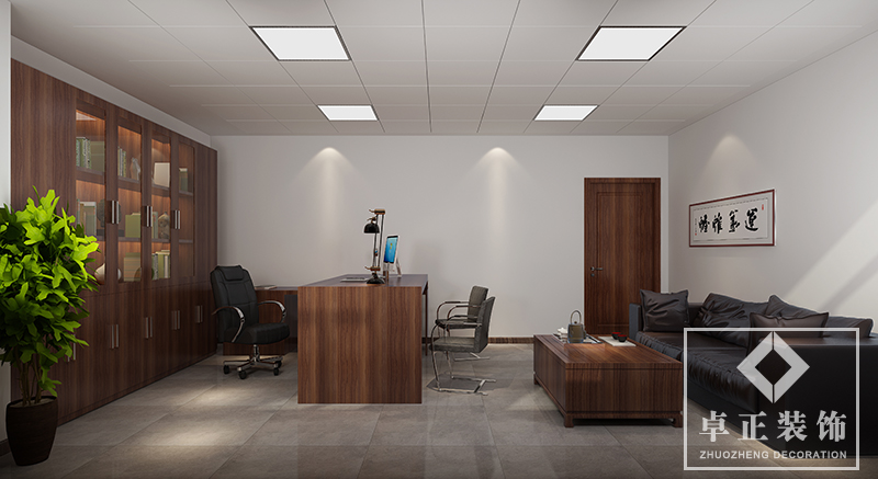 總經(jīng)理辦公室裝修設(shè)計效果圖